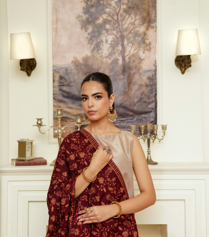 KarandiJall Embroidered Shawls