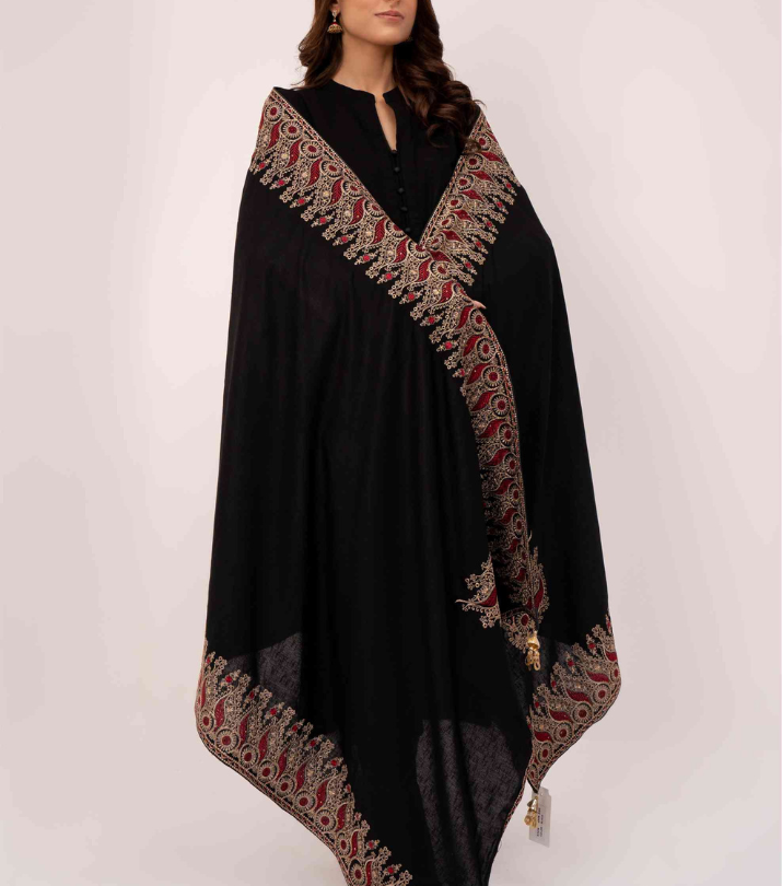 Karandi Embroidered Shawls