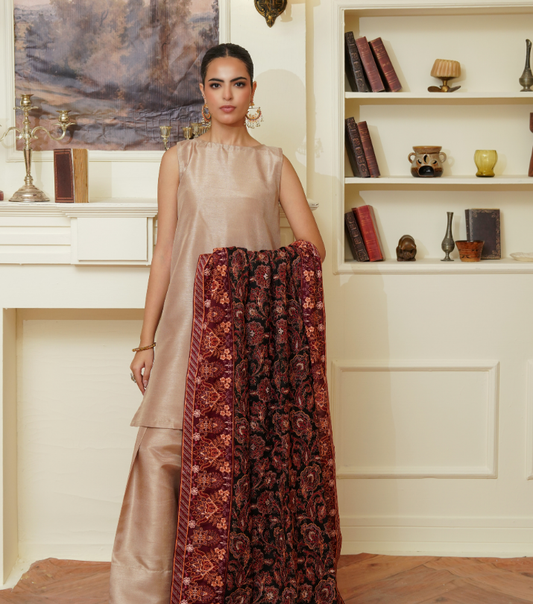 KarandiJall Embroidered Shawls