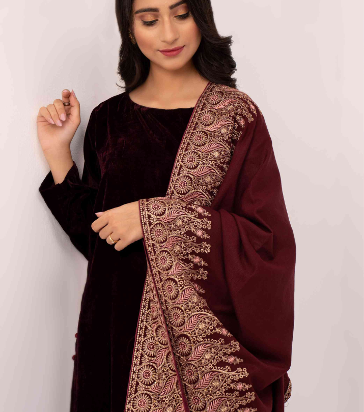 Karandi Embroidered Shawls