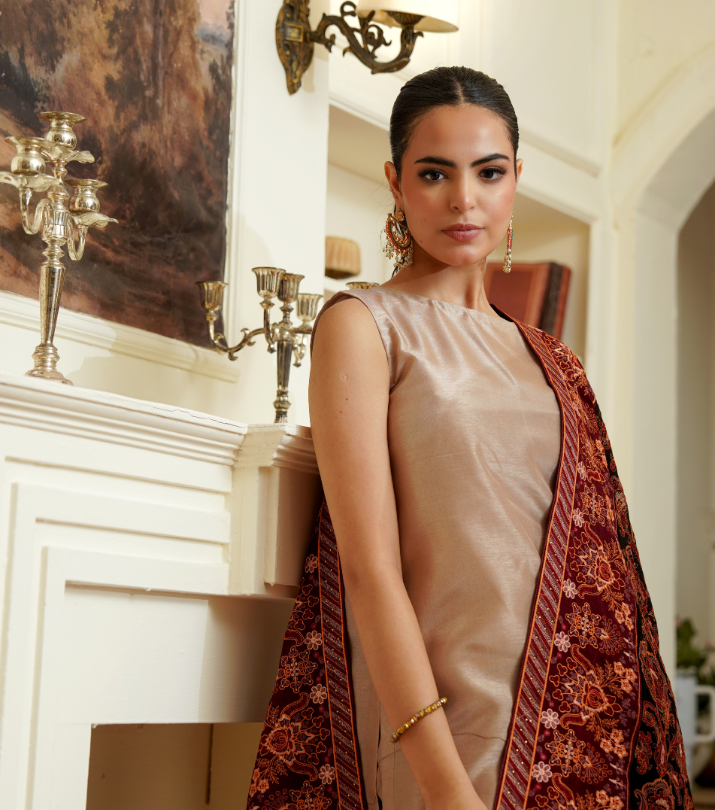 KarandiJall Embroidered Shawls