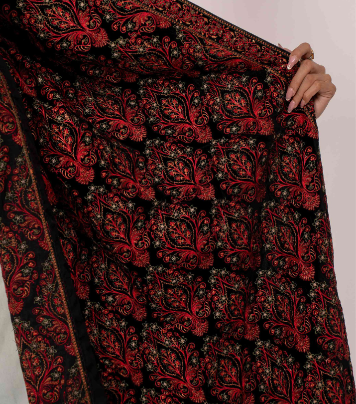 Karandi Embroidered Shawls