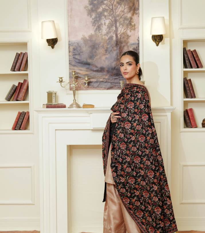 KarandiJall Embroidered Shawls