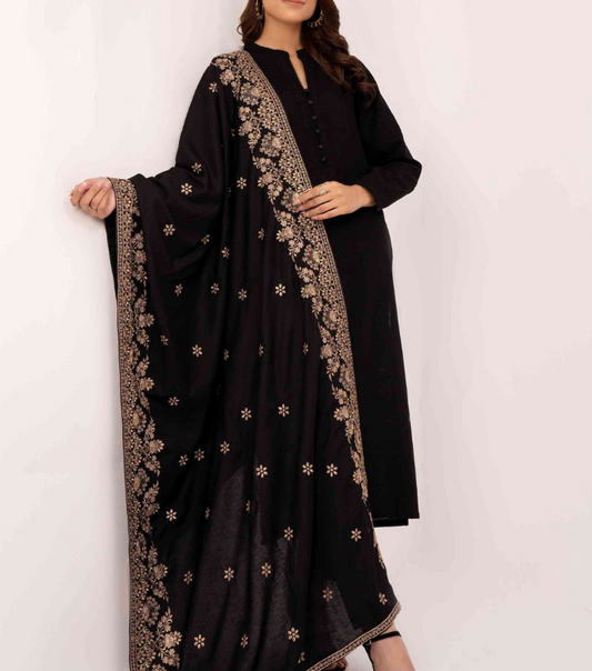 Karandi Embroidered Shawls