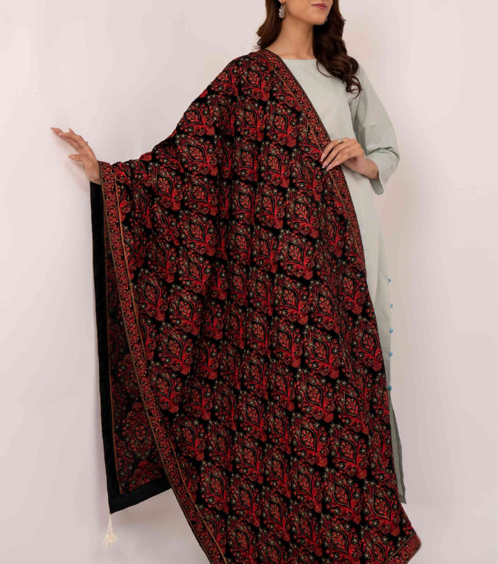 Karandi Embroidered Shawls
