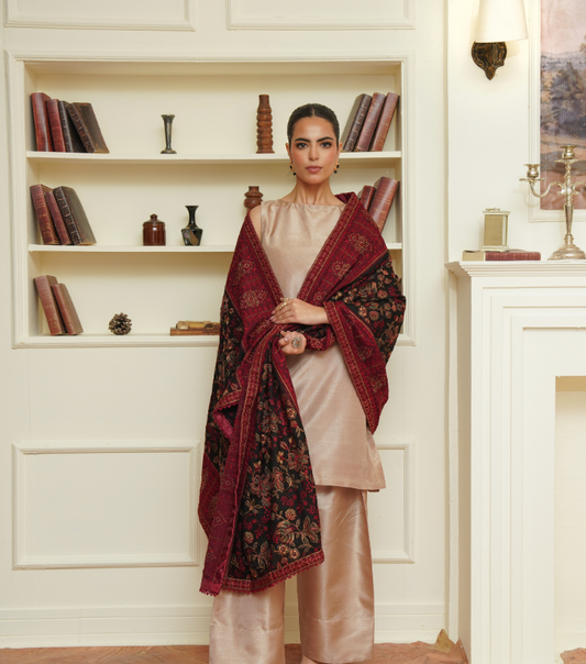 KarandiJall Embroidered Shawls