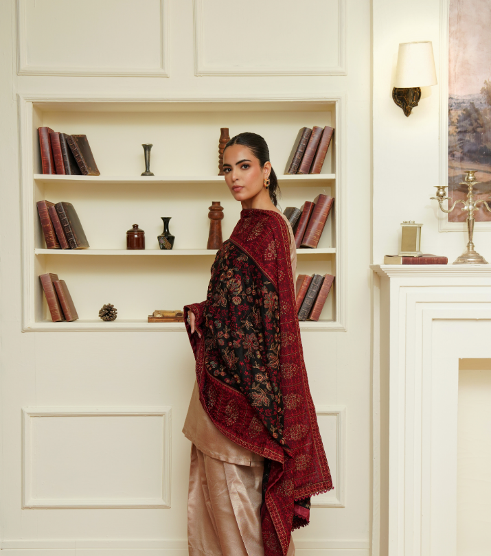 KarandiJall Embroidered Shawls