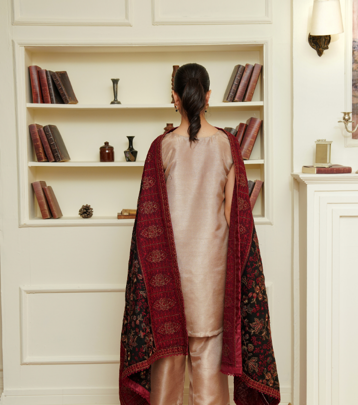 KarandiJall Embroidered Shawls
