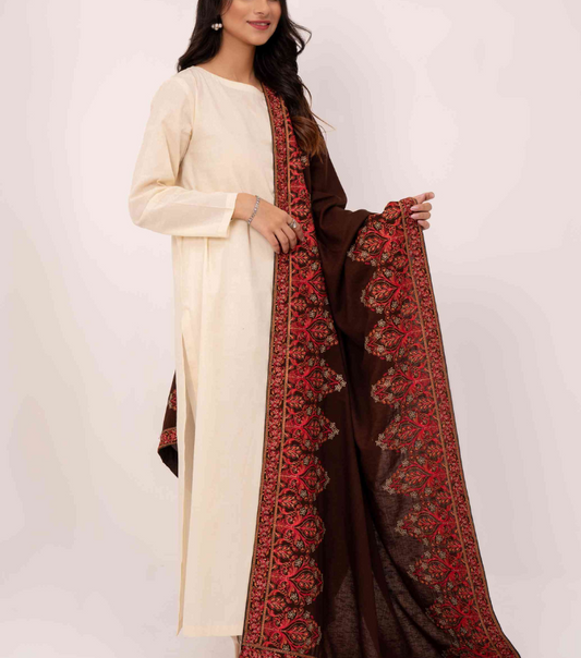 Karandi Embroidered Shawls