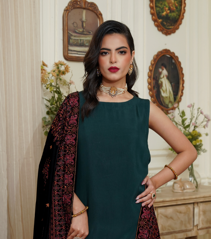 Velvet Embroidered Shawls