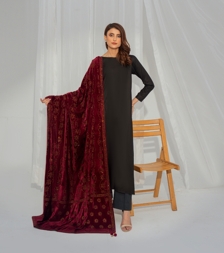 Micro 9000 Velvet Stone  Shawl
