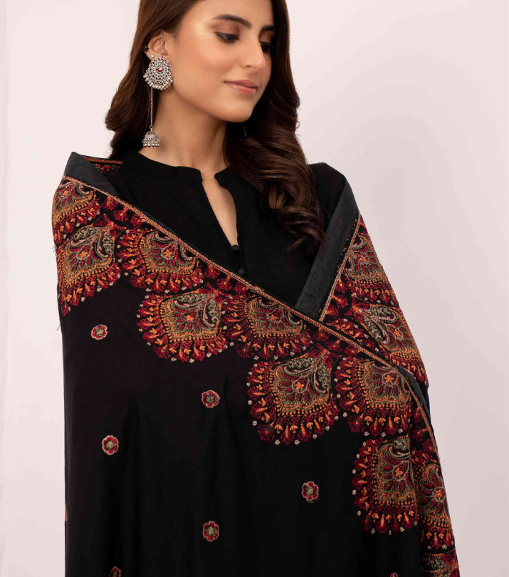 Karandi Embroidered Shawls
