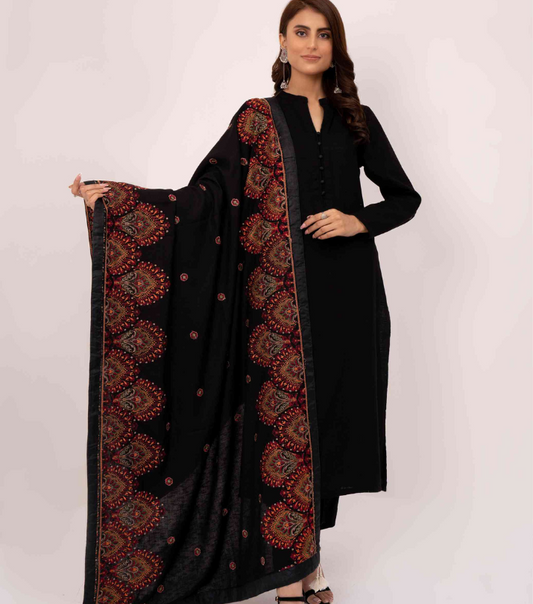 Karandi Embroidered Shawls