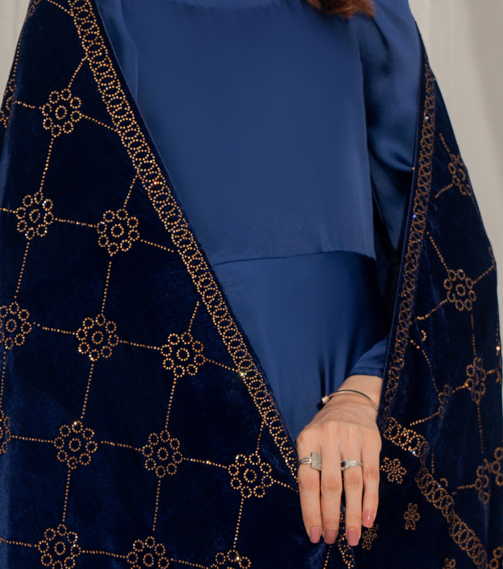 Micro 9000 Velvet Stone  Shawl