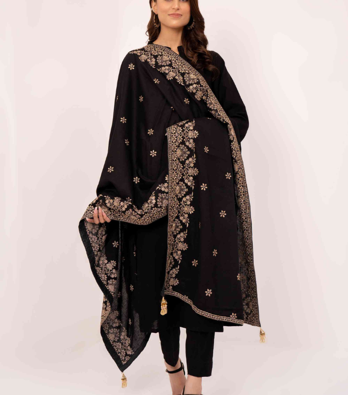 Karandi Embroidered Shawls