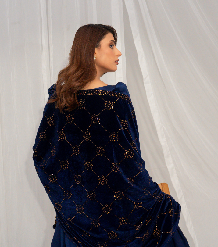 Micro 9000 Velvet Stone  Shawl