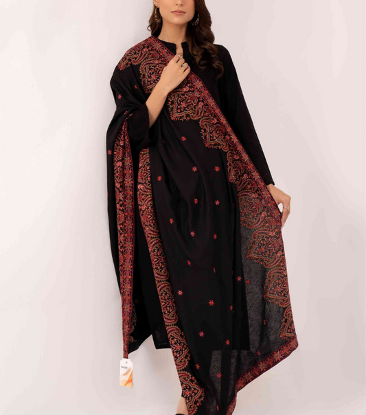 Karandi Embroidered Shawls