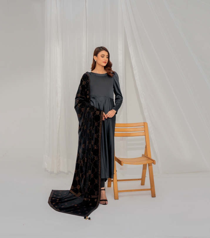 Micro 9000 Velvet Stone  Shawl