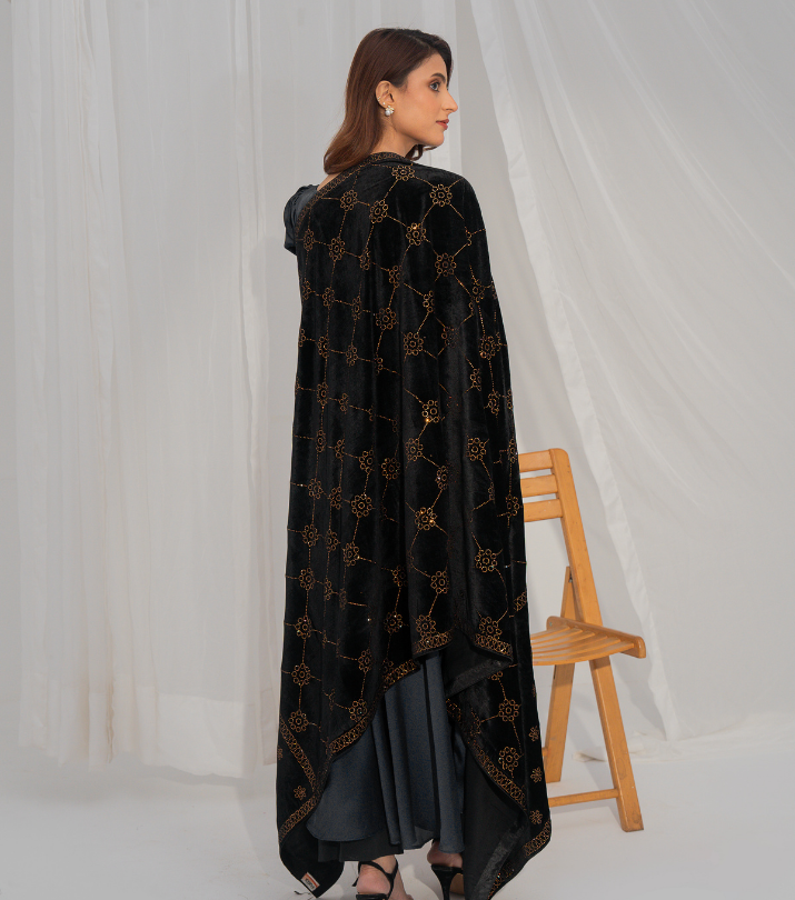 Micro 9000 Velvet Stone  Shawl