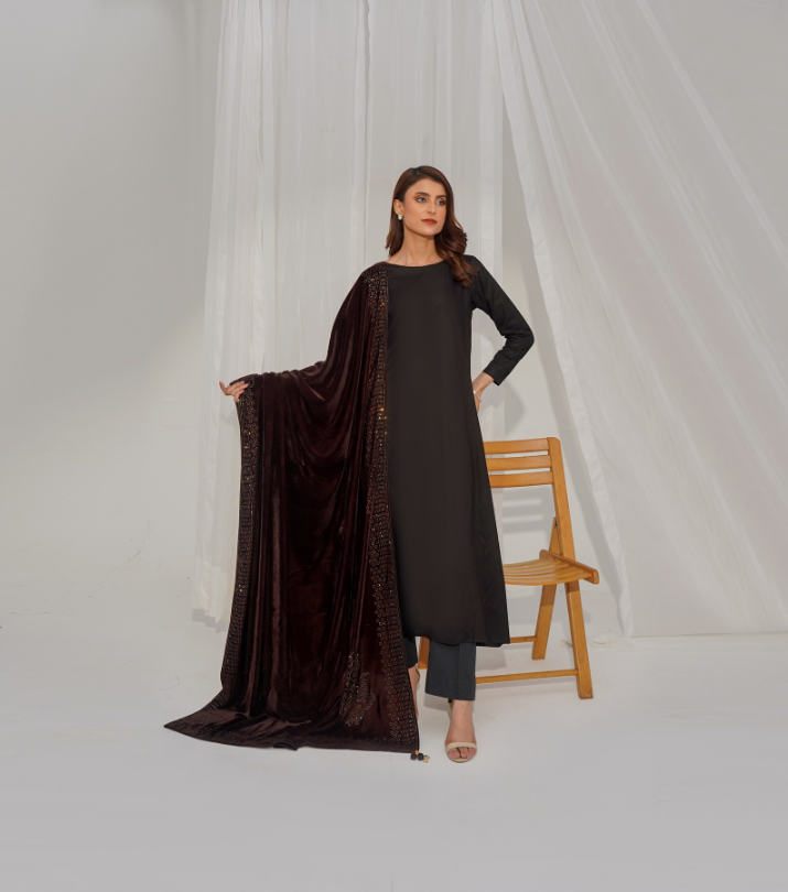 Micro 9000 Velvet Stone  Shawl