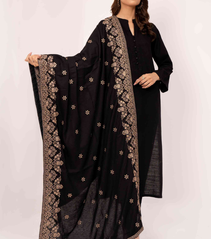 Karandi Embroidered Shawls