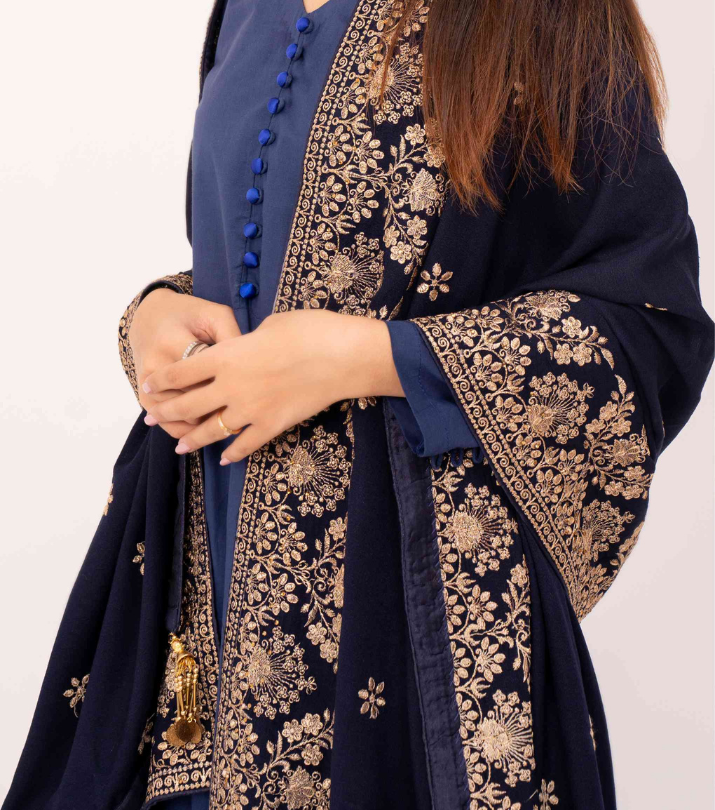 Karandi Embroidered Shawls