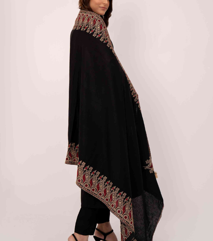 Karandi Embroidered Shawls