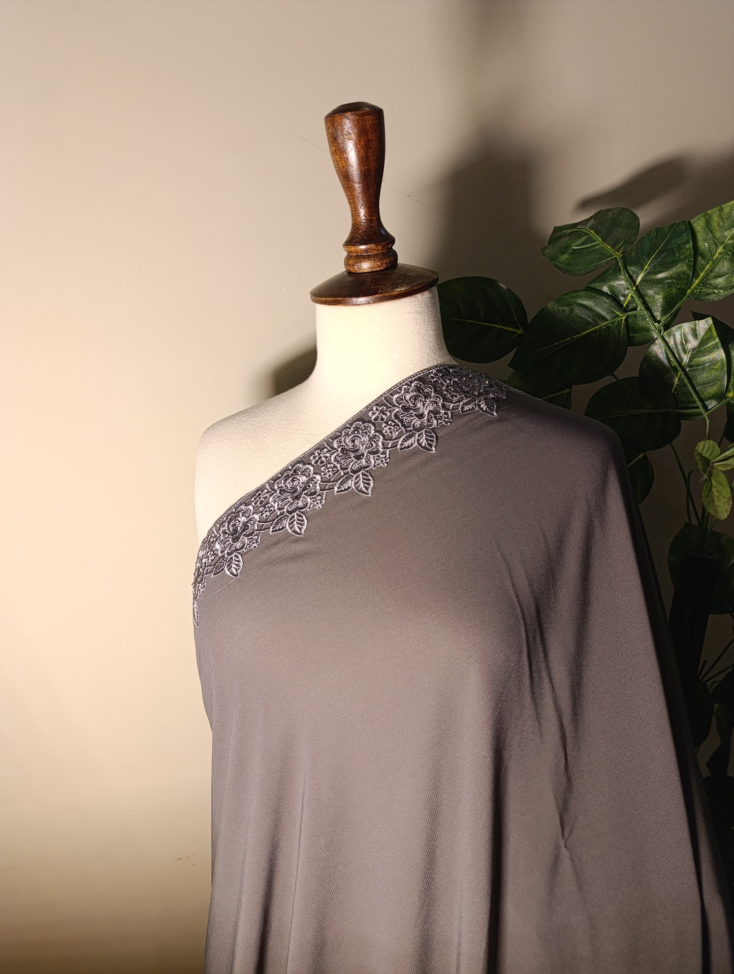 Korean Shafoon Embroidery Elegance