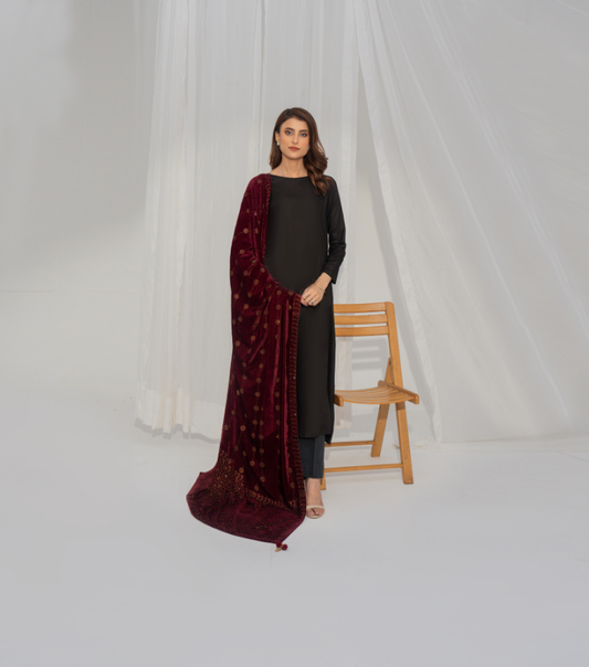 Micro 9000 Velvet Stone  Shawl