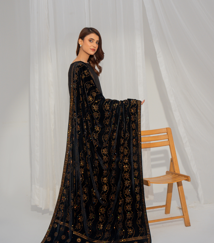 Micro 9000 Velvet Stone  Shawl
