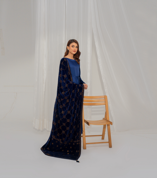 Micro 9000 Velvet Stone  Shawl