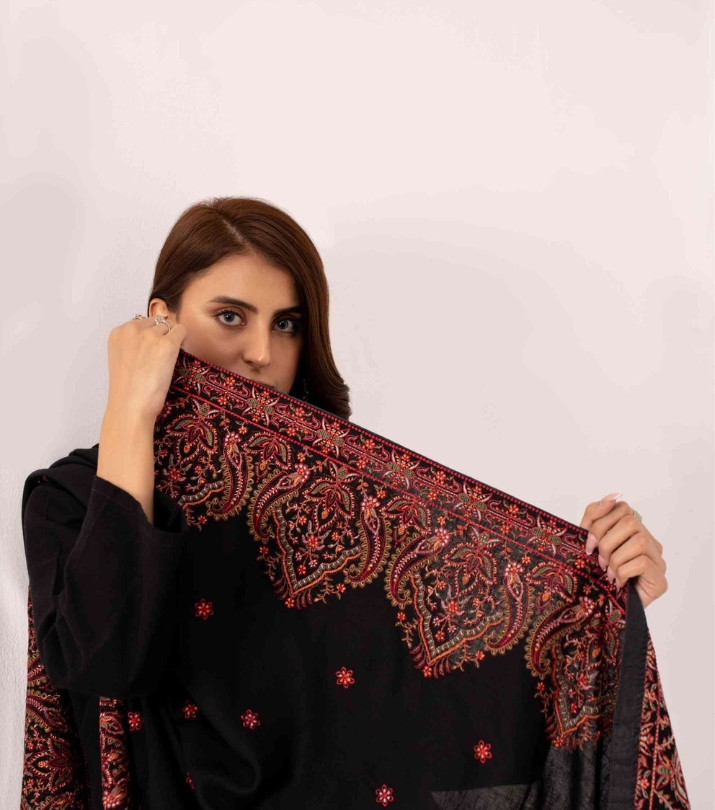 Karandi Embroidered Shawls