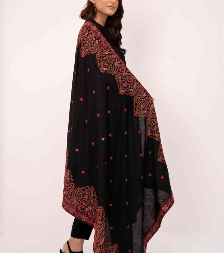Karandi Embroidered Shawls