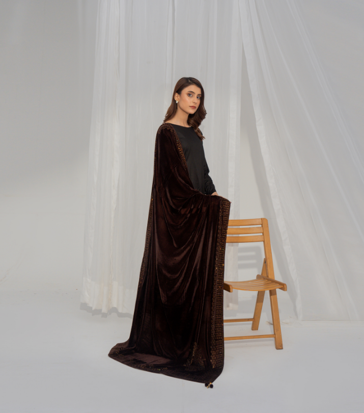 Micro 9000 Velvet Stone  Shawl
