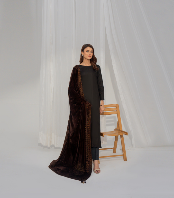 Micro 9000 Velvet Stone  Shawl