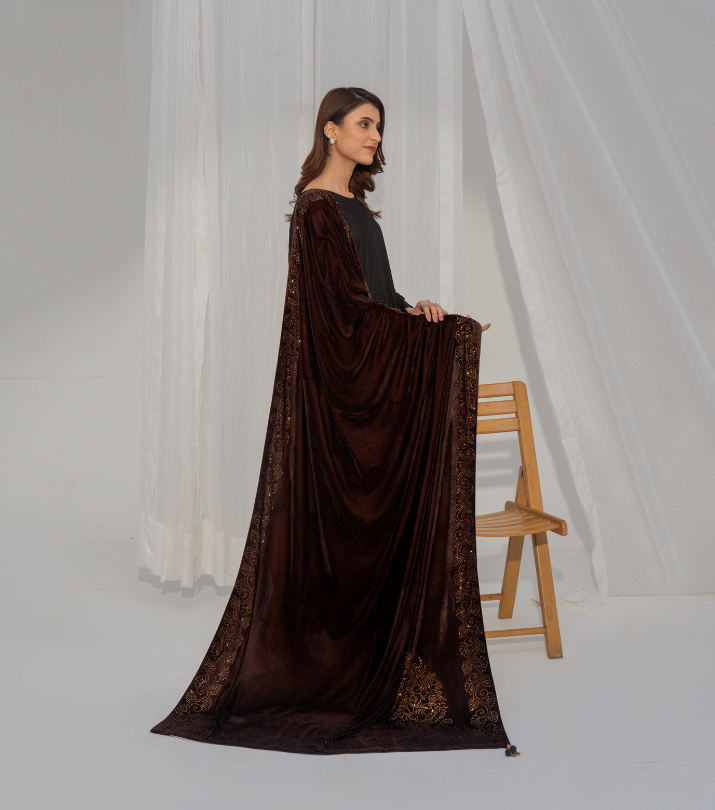 Micro 9000 Velvet Stone  Shawl