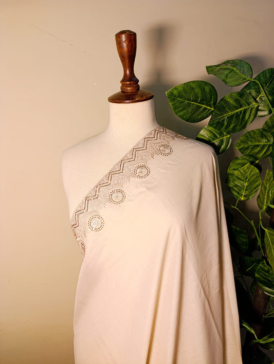 Lawn Embroidery  &   Stone