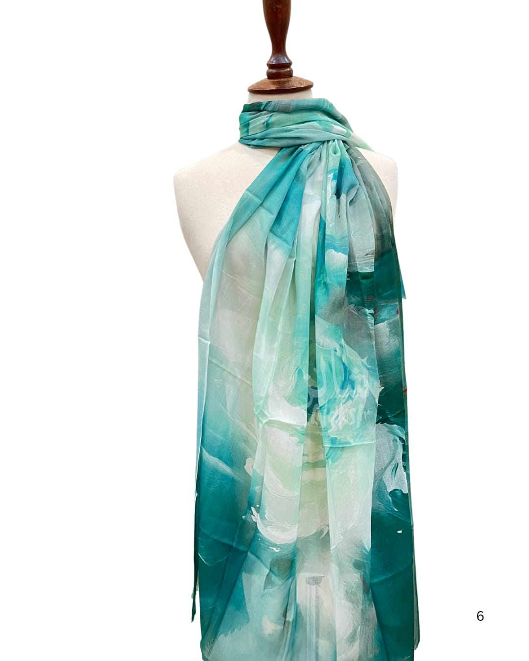 Turkish Digital Printed  lime light