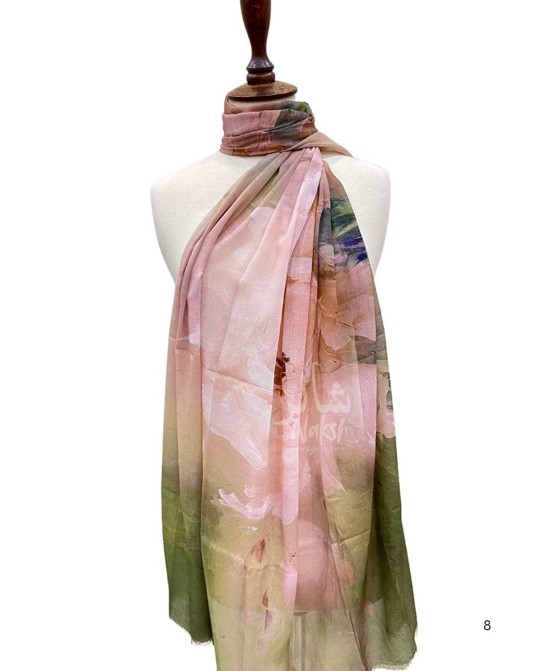 Turkish Digital Printed  lime light