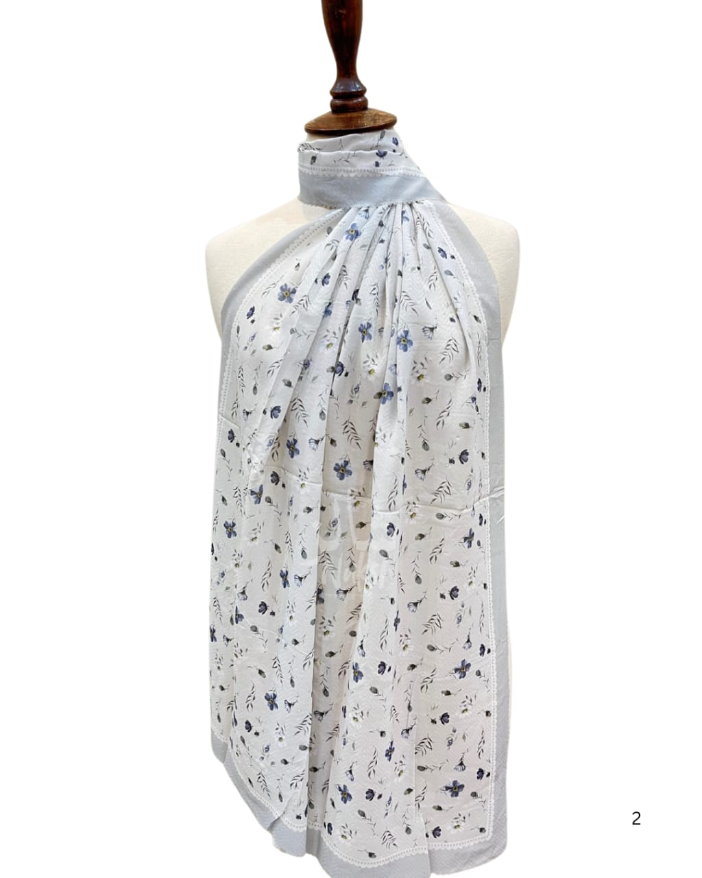 MalaysianStoler with same print pouch Sky