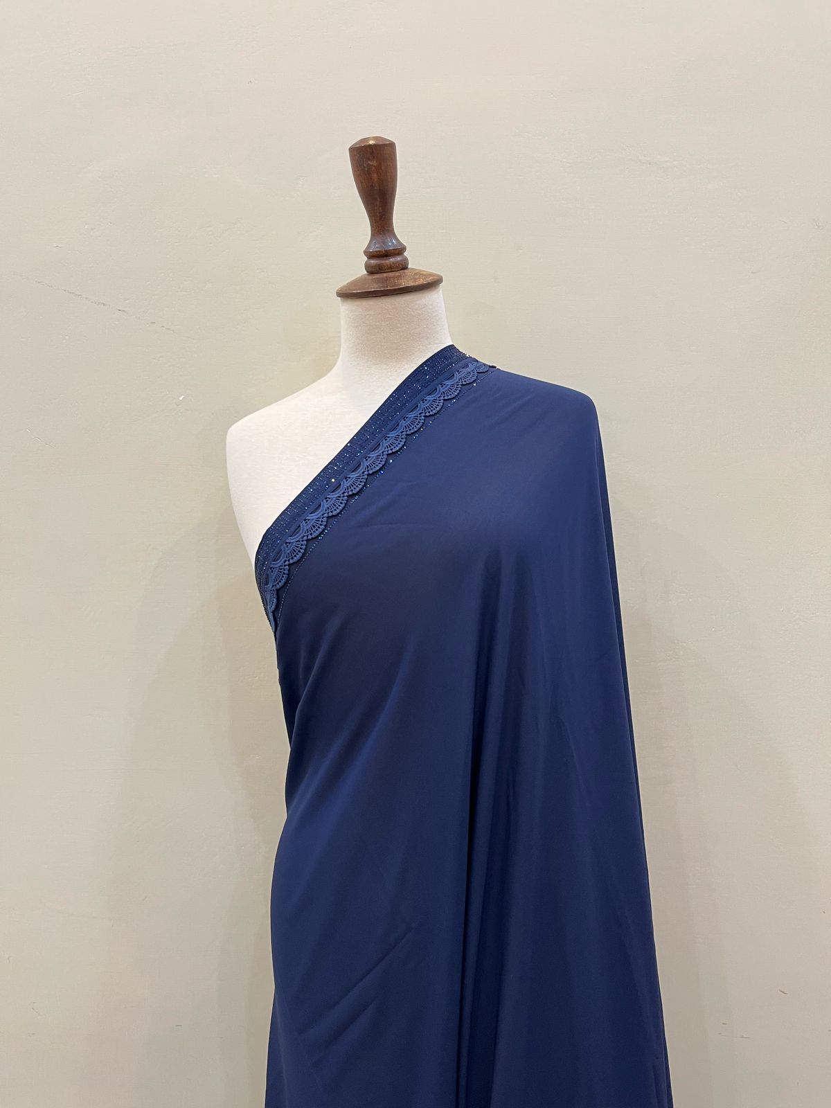 Korean Shafoon  Stone & Lace