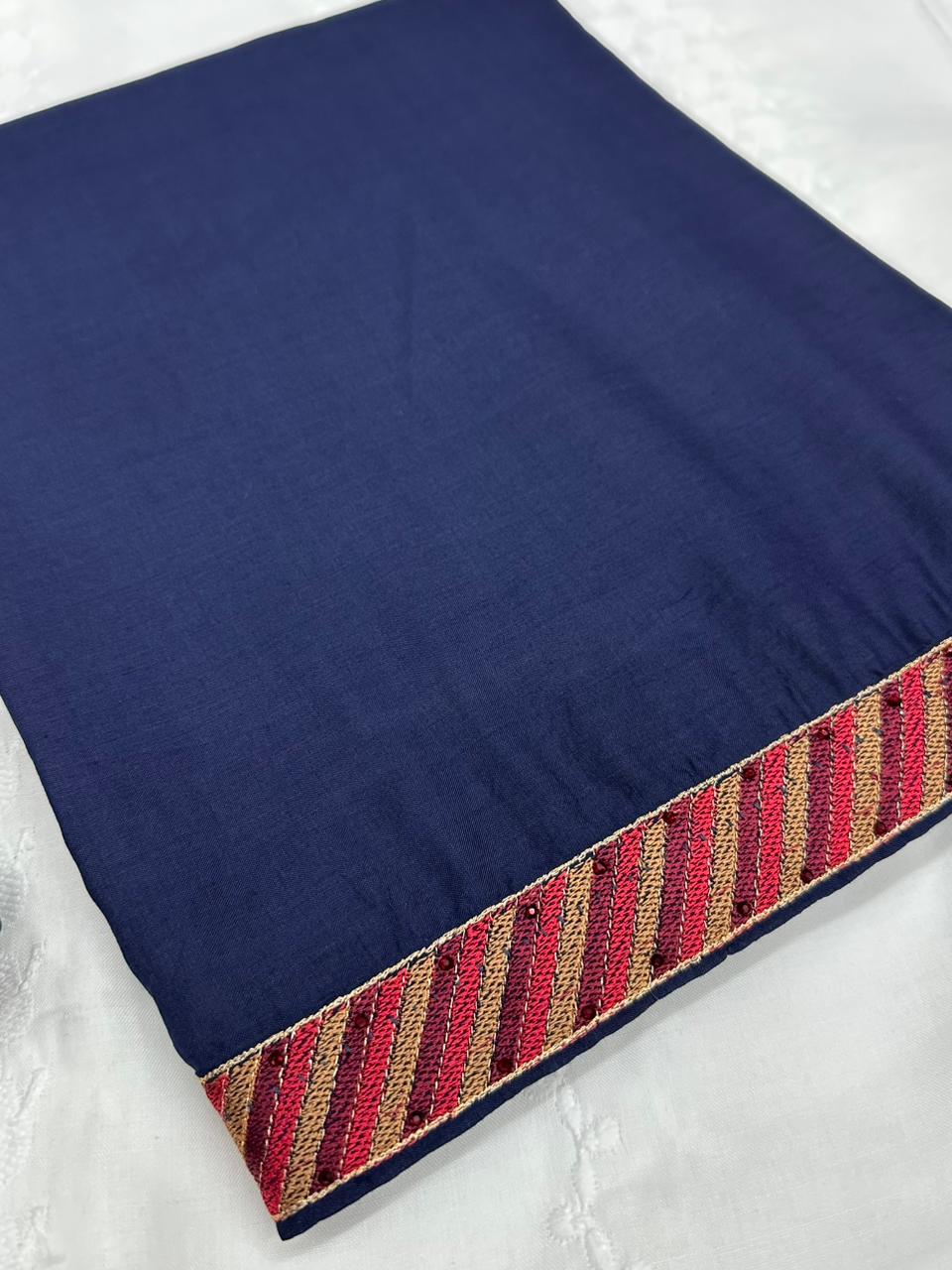 Lawn Embroidery Multi patti Elegance